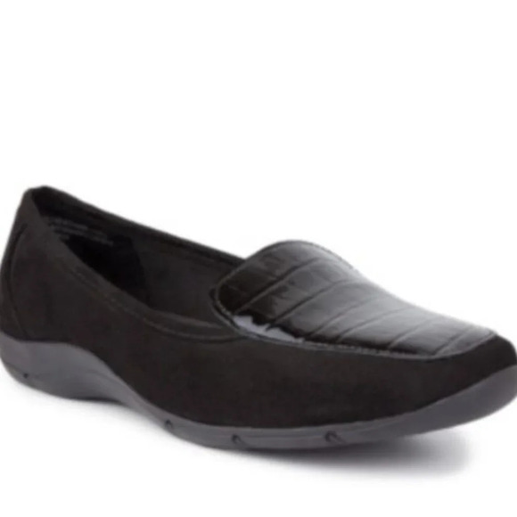 Karen Scott Jodi Slip-On Flats, black, blk/croc, size 6 - Picture 4 of 12